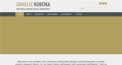 Desktop Screenshot of daniellehobeika.com