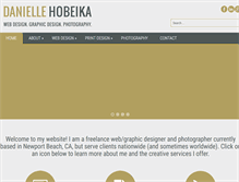 Tablet Screenshot of daniellehobeika.com